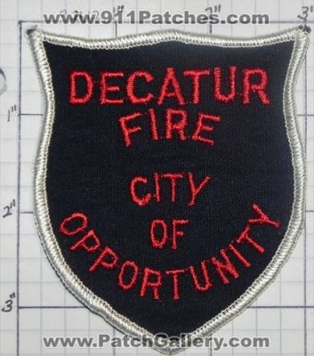 Decatur Fire Department (Alabama)
Thanks to swmpside for this picture.
Keywords: dept. city of