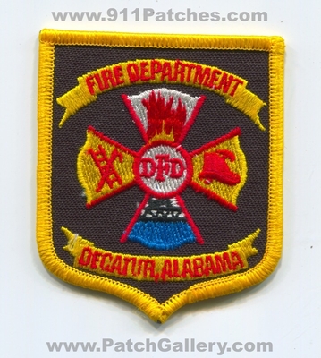Decatur Fire Department Patch (Alabama)
Scan By: PatchGallery.com
Keywords: dept. dfd