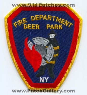 Deer Park Fire Department Patch (New York)
Scan By: PatchGallery.com
Keywords: dept. ny