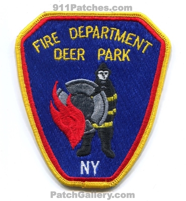 Deer Park Fire Department Patch (New York)
Scan By: PatchGallery.com
Keywords: dept. ny