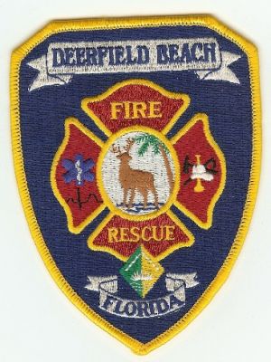 Deerfield Beach Fire Rescue
Thanks to PaulsFirePatches.com for this scan.
Keywords: florida