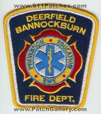 Deerfield Bannockburn Fire Department (Illinois)
Thanks to Mark C Barilovich for this scan.
Keywords: dept. ems