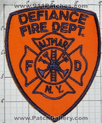 Defiance Fire Department (New York)
Thanks to swmpside for this picture.
Keywords: dept. altmar