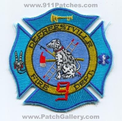 Defreestville Fire Department 9 Patch (New York)
Scan By: PatchGallery.com
Keywords: dept. dalmation