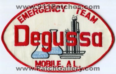 Degussa Chemical Plant Emergency Team (Alabama)
Scan By: PatchGallery.com
Keywords: ert mobile al.
