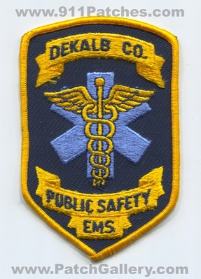 Dekalb County Public Safety Emergency Medical Services EMS Patch (Georgia)
Scan By: PatchGallery.com
Keywords: co. e.m.s. department dept. of dps d.p.s. ambulance emt paramedic
