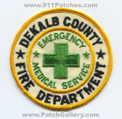 Dekalb County Fire Department Emergency Medical Services EMS Patch (Georgia)
Scan By: PatchGallery.com
Keywords: co. dept. ambulance