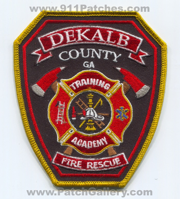 Dekalb County Fire Rescue Department Training Academy Patch (Georgia)
Scan By: PatchGallery.com
Keywords: co. dept. ga school