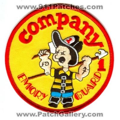 Dekalb County Fire Rescue Department Company 1 Patch (Georgia)
Scan By: PatchGallery.com
Keywords: co. dept. dcfd d.c.f.d. station emory guard popeye