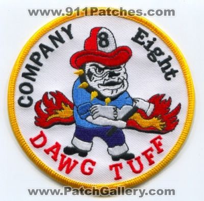 Dekalb County Fire Department Company 8 (Georgia)
Scan By: PatchGallery.com
Keywords: co. dept. dcfd eight station dawg tuff
