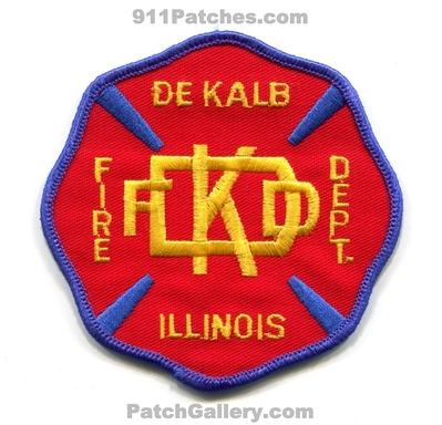 DeKalb Fire Department Patch (Illinois)
Scan By: PatchGallery.com
Keywords: dept.