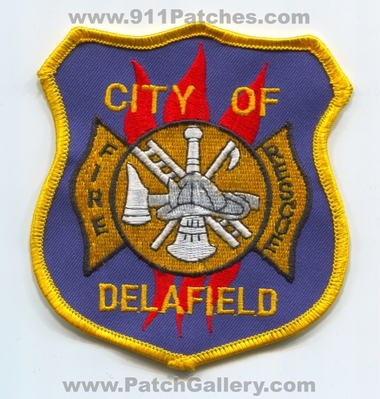 Delafield Fire Rescue Department Patch (Wisconsin)
Scan By: PatchGallery.com
Keywords: city of dept.