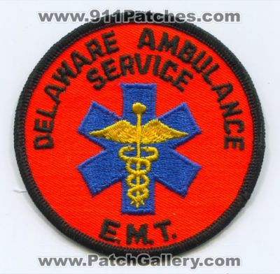 Delaware Ambulance Service EMT (Delaware)
Scan By: PatchGallery.com
Keywords: ems emergency medical technician e.m.t.