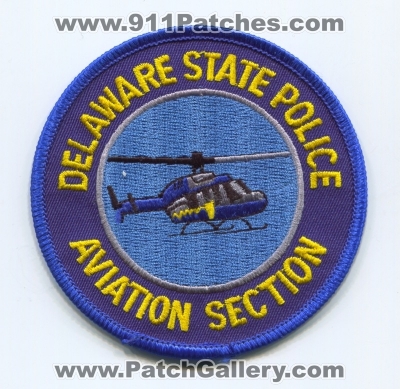 Delaware State Police Aviation Section (Delaware)
Scan By: PatchGallery.com
Keywords: helicopter
