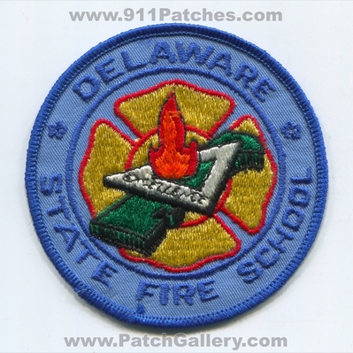 Delaware State Fire School Patch (Delaware)
Scan By: PatchGallery.com
Keywords: academy