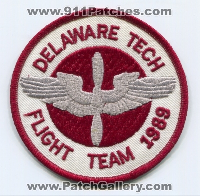 Delaware Tech Flight Team 1989 Patch (Delaware)
Scan By: PatchGallery.com
Keywords: ems air medical helicopter ambulance