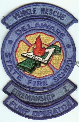 Delaware State Fire School
Thanks to PaulsFirePatches.com for this scan.
