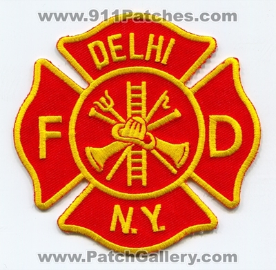 Delhi Fire Department Patch (New York)
Scan By: PatchGallery.com
Keywords: dept. fd n.y.