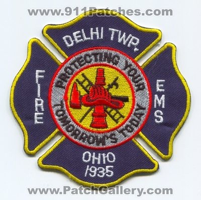 Delhi Township Fire Department Patch (Ohio)
Scan By: PatchGallery.com
Keywords: Twp. EMS Dept.
