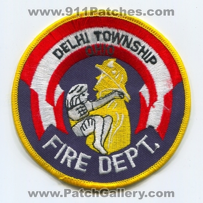 Delhi Township Fire Department Patch (Ohio)
Scan By: PatchGallery.com
Keywords: twp. dept.