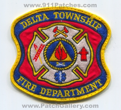 Delta Township Fire Department Patch (Michigan)
Scan By: PatchGallery.com
Keywords: twp. dept.