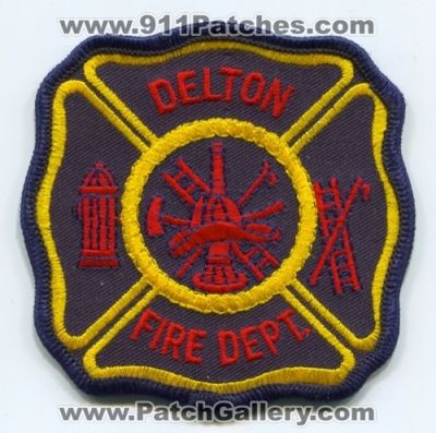 Delton Fire Department Patch (Wisconsin)
Scan By: PatchGallery.com
Keywords: dept.