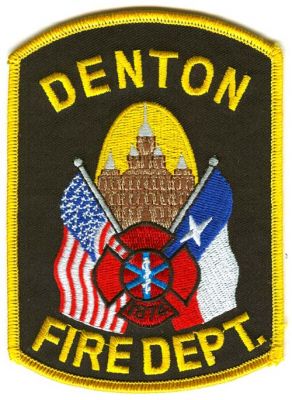 Denton Fire Department Patch (Texas)
Scan By: PatchGallery.com
Keywords: dept. 1874