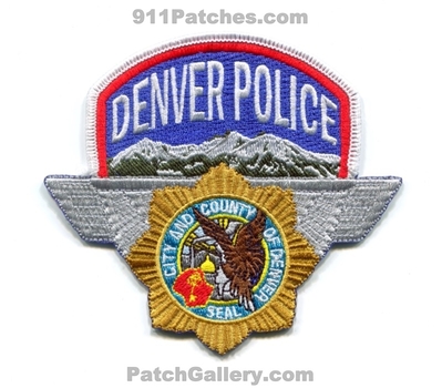 Denver Police Department Air Support Unit Patch (Colorado)
[b]Scan From: Our Collection[/b]
Keywords: dept. helicopter 1 one