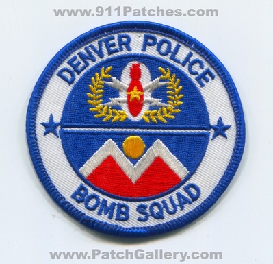 Denver Police Department Bomb Squad Patch (Colorado)
Scan By: PatchGallery.com
Keywords: dept.