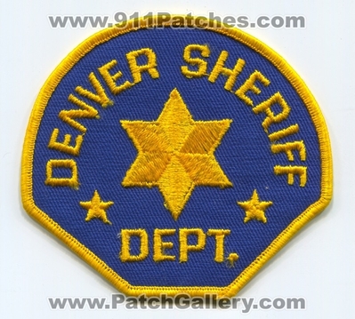 Denver Sheriff Department Patch (Colorado)
Scan By: PatchGallery.com
Keywords: dept. sheriffs office