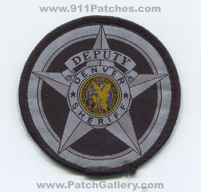 Denver Sheriff Department Deputy Patch (Colorado)
Scan By: PatchGallery.com
Keywords: sheriffs dept. office