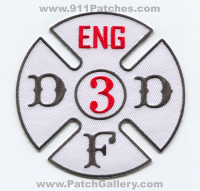 Denver Fire Department Engine 3 Patch (Colorado)
[b]Scan From: Our Collection[/b]
Keywords: dept. dfd d.f.d. company co. station