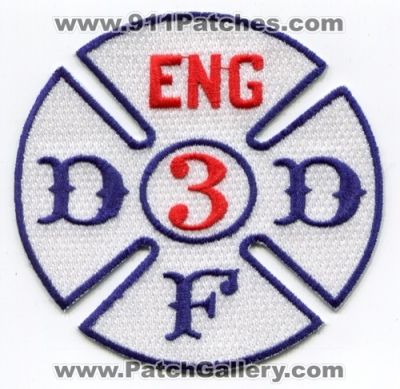 Denver Fire Department Engine 3 Patch (Colorado)
[b]Scan From: Our Collection[/b]
Keywords: dfd dept.