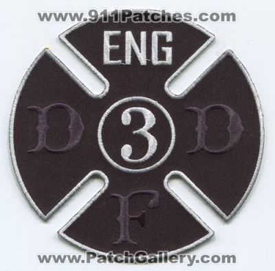 Denver Fire Department Engine 3 Patch (Colorado)
[b]Scan From: Our Collection[/b]
Keywords: dept. dfd company station