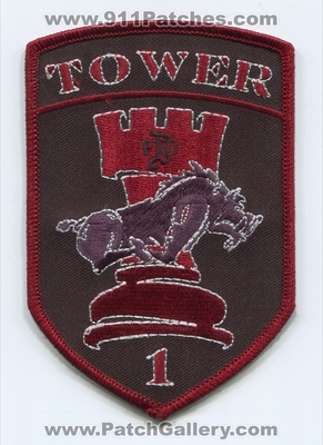 Denver Fire Department Tower 1 Patch (Colorado)
[b]Scan From: Our Collection[/b]
Keywords: dept. dfd company co. station