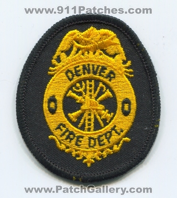 Denver Fire Department Patch (Colorado)
[b]Scan From: Our Collection[/b]
Keywords: dept. dfd