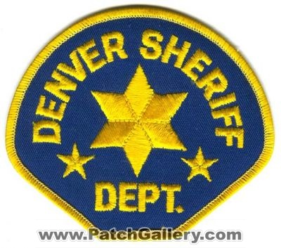 Denver Sheriff Department Patch (Colorado)
Scan By: PatchGallery.com
Keywords: dept.