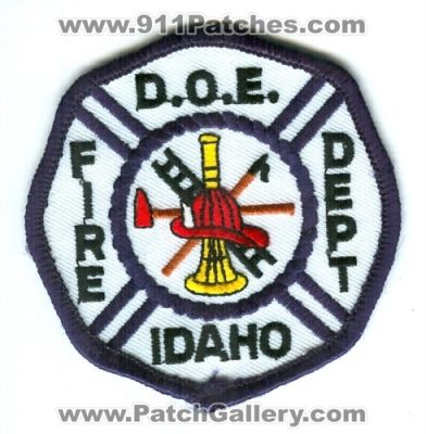 Department of Energy Fire Department (Idaho)
Scan By: PatchGallery.com
Keywords: d.o.e. doe dept.