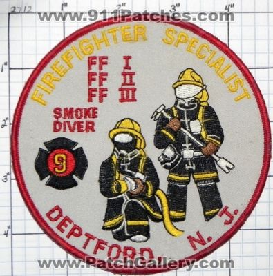 Deptford Fire Department Specialist (New Jersey)
Thanks to swmpside for this picture.
Keywords: dept. ff1 ff2 ff3 ffiii smoke diver 9 n.j.