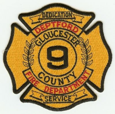 Deptford Fire Department
Thanks to PaulsFirePatches.com for this scan.
Keywords: new jersey gloucester county 9