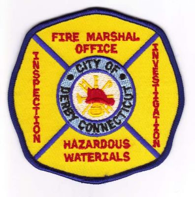 Derby Fire Marshal Office
Thanks to Michael J Barnes for this scan.
Keywords: connecticut city of hazmat mat hazardous materials