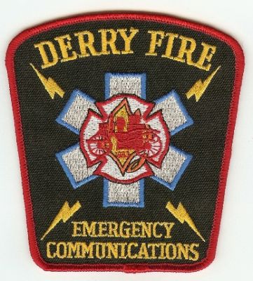 Derry Fire Emergency Communications
Thanks to PaulsFirePatches.com for this scan.
Keywords: new hampshire