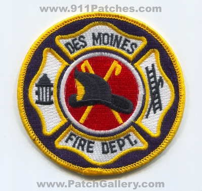 Des Moines Fire Department Patch (Iowa)
Scan By: PatchGallery.com
Keywords: dept.