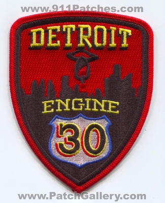 Detroit Fire Department Engine 30 Patch (Michigan)
Scan By: PatchGallery.com
Keywords: dept. dfd d.f.d. company co. station spider-man
