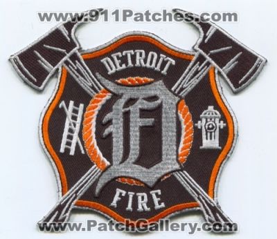 Detroit Fire Department Detroit Tigers Baseball Team Patch (Michigan)
Scan By: PatchGallery.com
Keywords: dept. company co. station