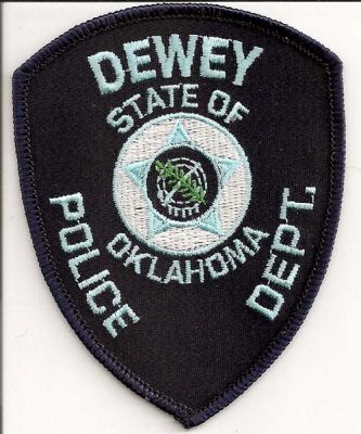 Dewey Police Dept
Thanks to EmblemAndPatchSales.com for this scan.
Keywords: oklahoma department