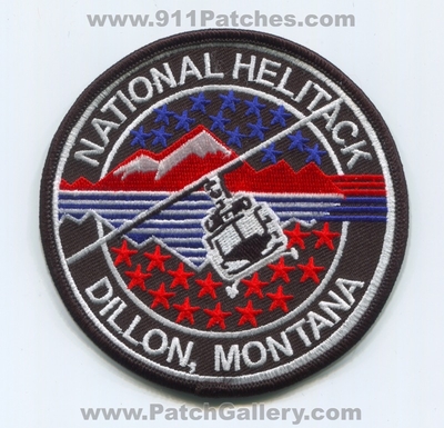 Dillion National Helitack Wise River Forest Fire Wildfire Wildland Patch (Montana)
Scan By: PatchGallery.com
Keywords: Aviation Helicopter United States Forest Service USFS U.S.F.S.