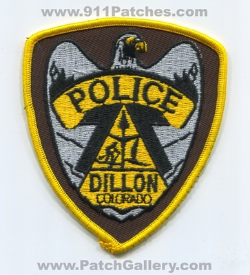 Dillon Police Department Patch (Colorado)
Scan By: PatchGallery.com
Keywords: dept.