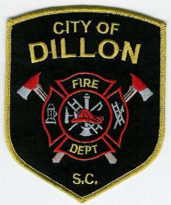 Dillon Fire Dept
Thanks to Ray McPhatter for this scan.
Keywords: south carolina department city of