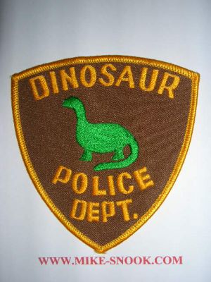 Dinosaur Police Dept (Colorado)
Thanks to www.Mike-Snook.com for this picture.
Keywords: department